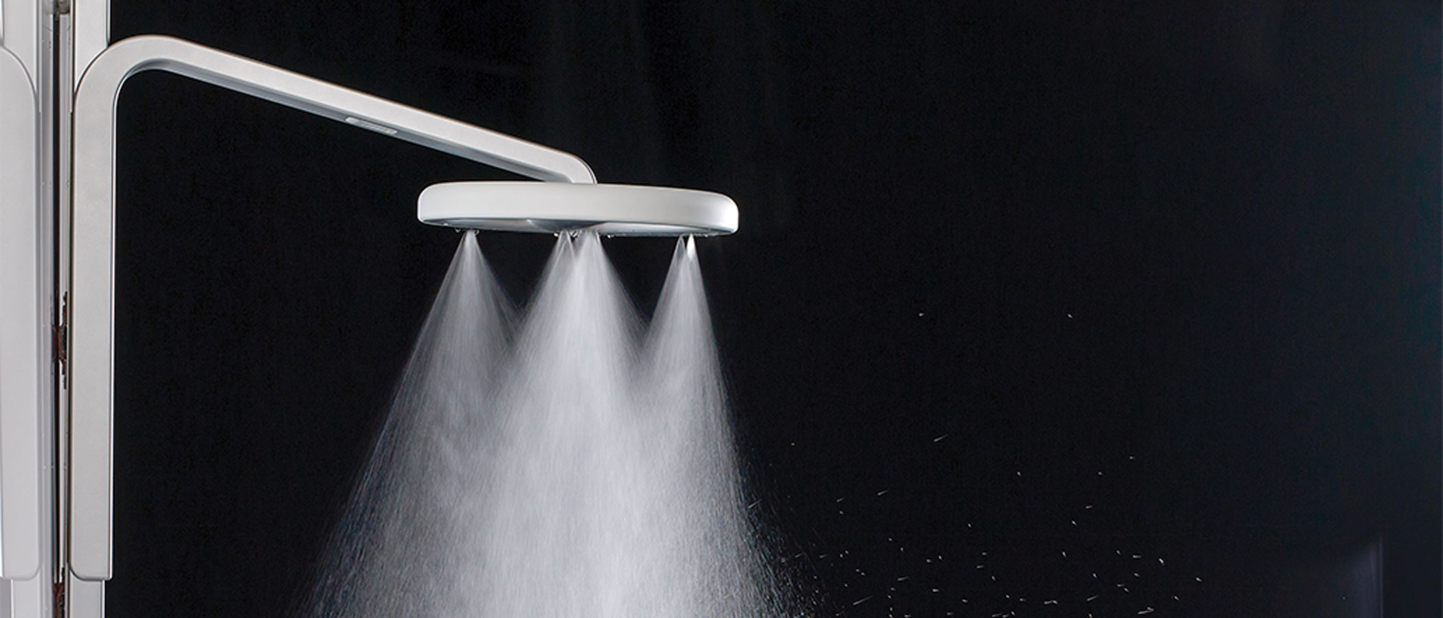 A water-saving shower head.